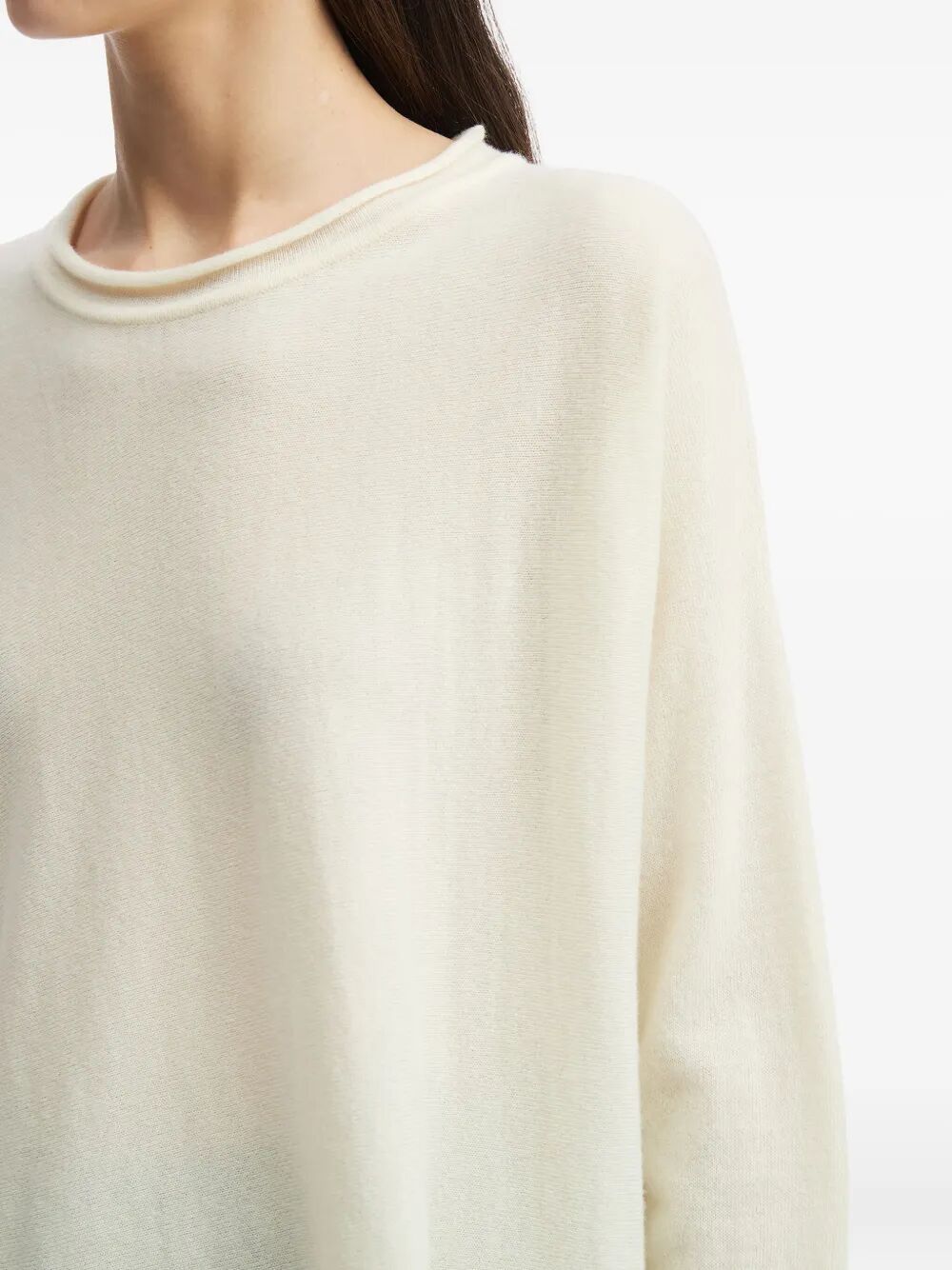 Y'S Women’s Asymmetry Knit Sweater - FW25 Collection