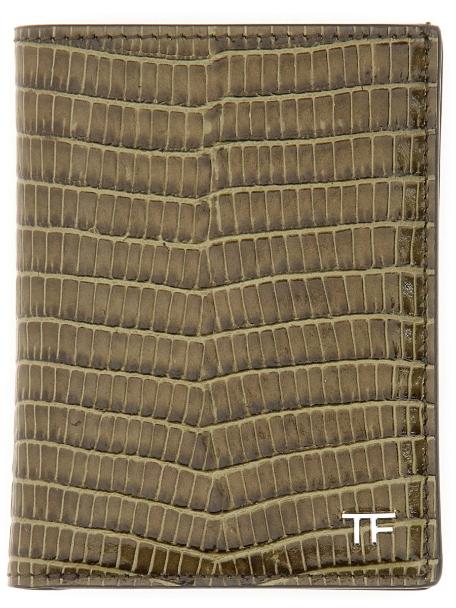 TOM FORD Mini 100% Leather Wallet for Men