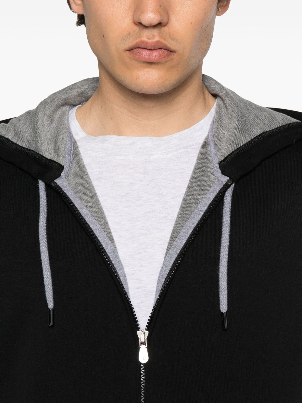 BRUNELLO CUCINELLI Men's Sleeveless Zipped Hoodie