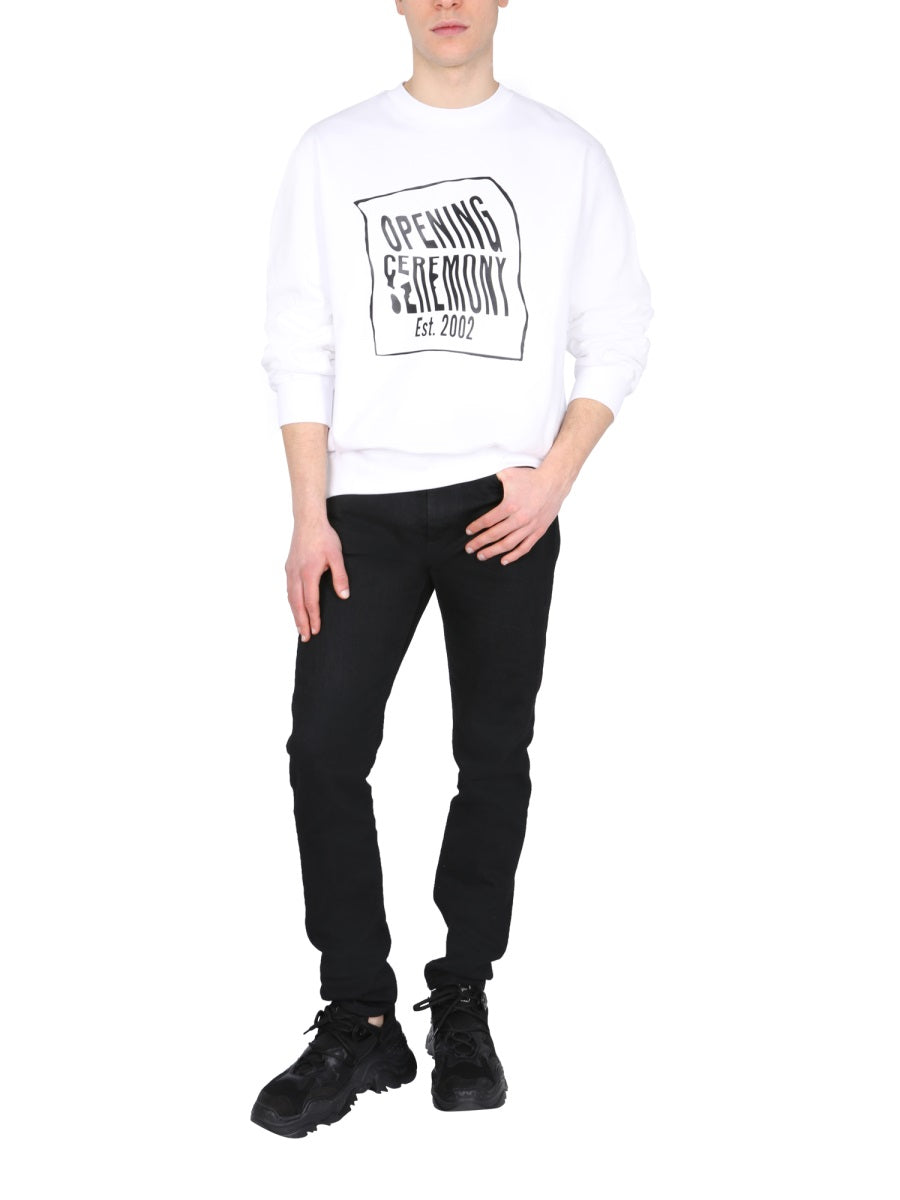 OPENING CEREMONY Classic Crew Neck Sweatshirt