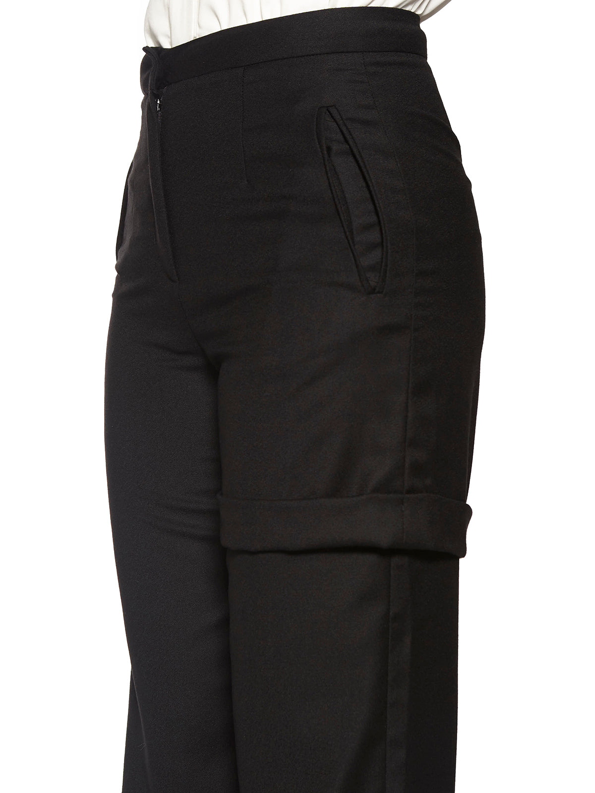 MATERIEL Wool Regular Trousers in Size M