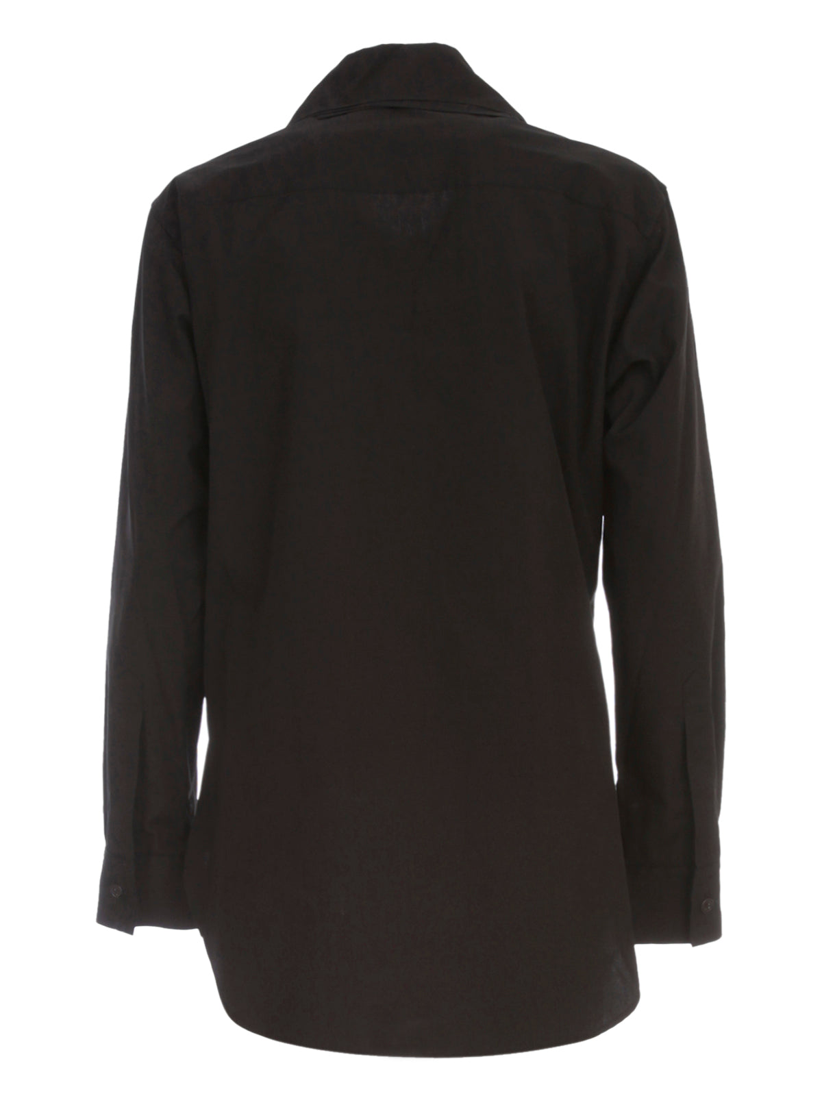 Y'S Layered Collar Mini Shirt with Pocket