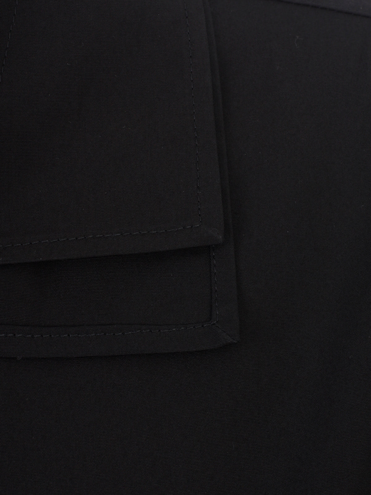 Y'S Layered Collar Mini Shirt with Pocket