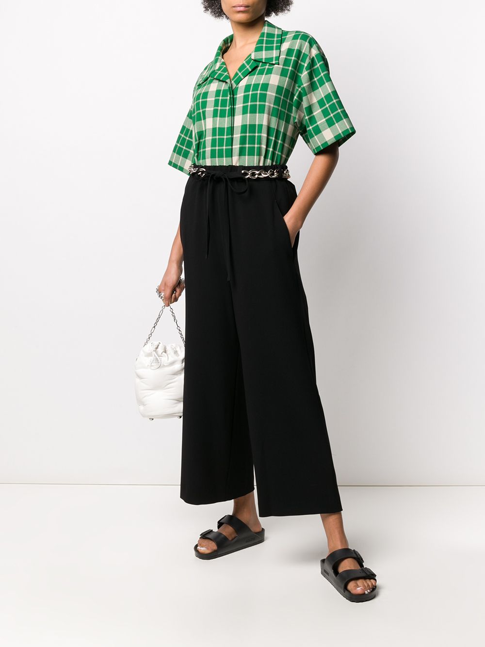 Y'S Chain String Trousers for Women