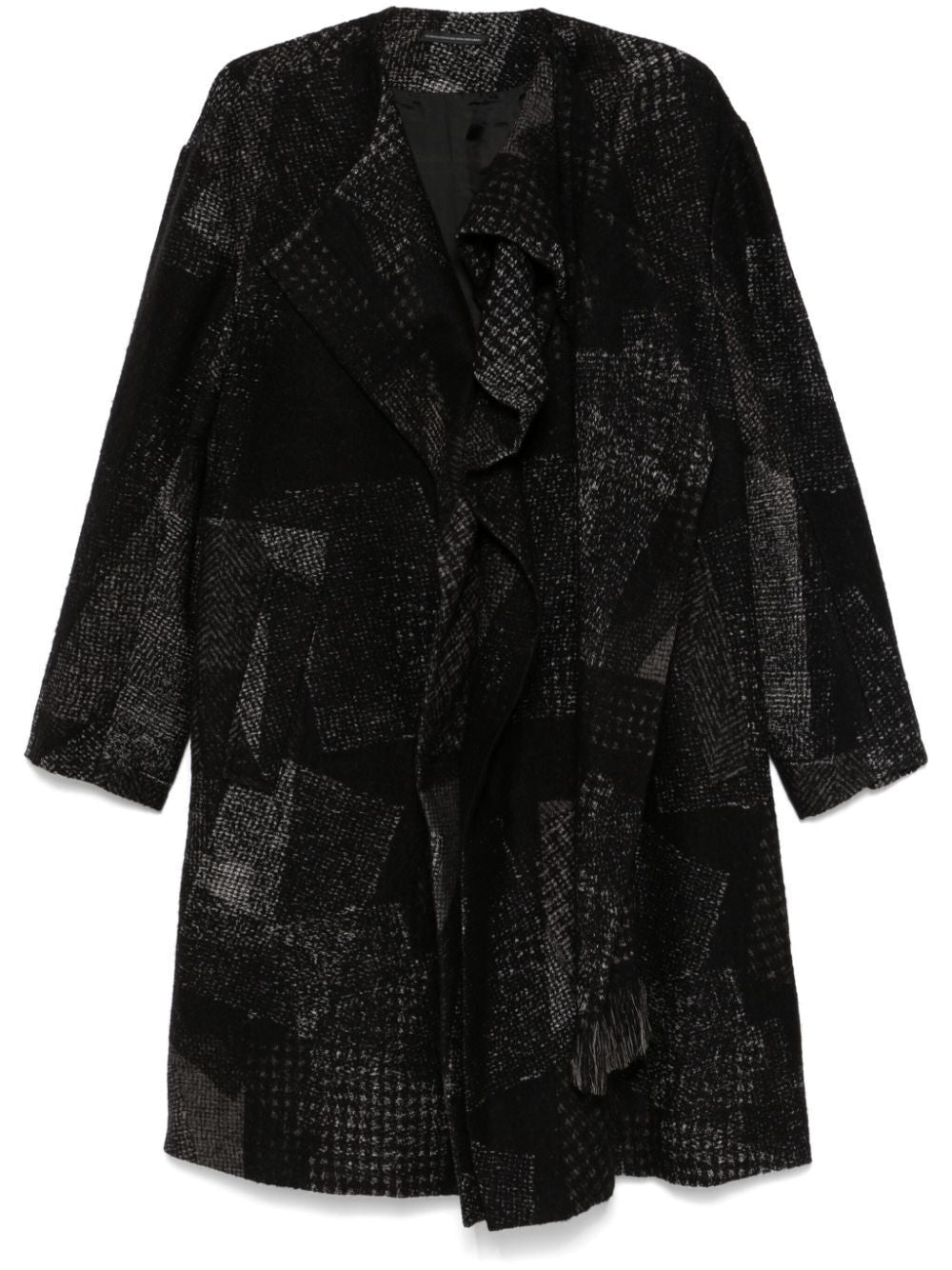 Y'S Women's Mini Scarf Jacket