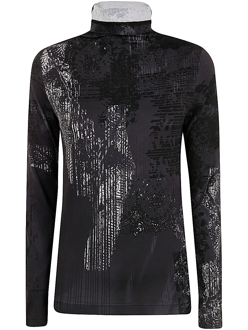 Y'S High Neck Long Sleeve Top for Women