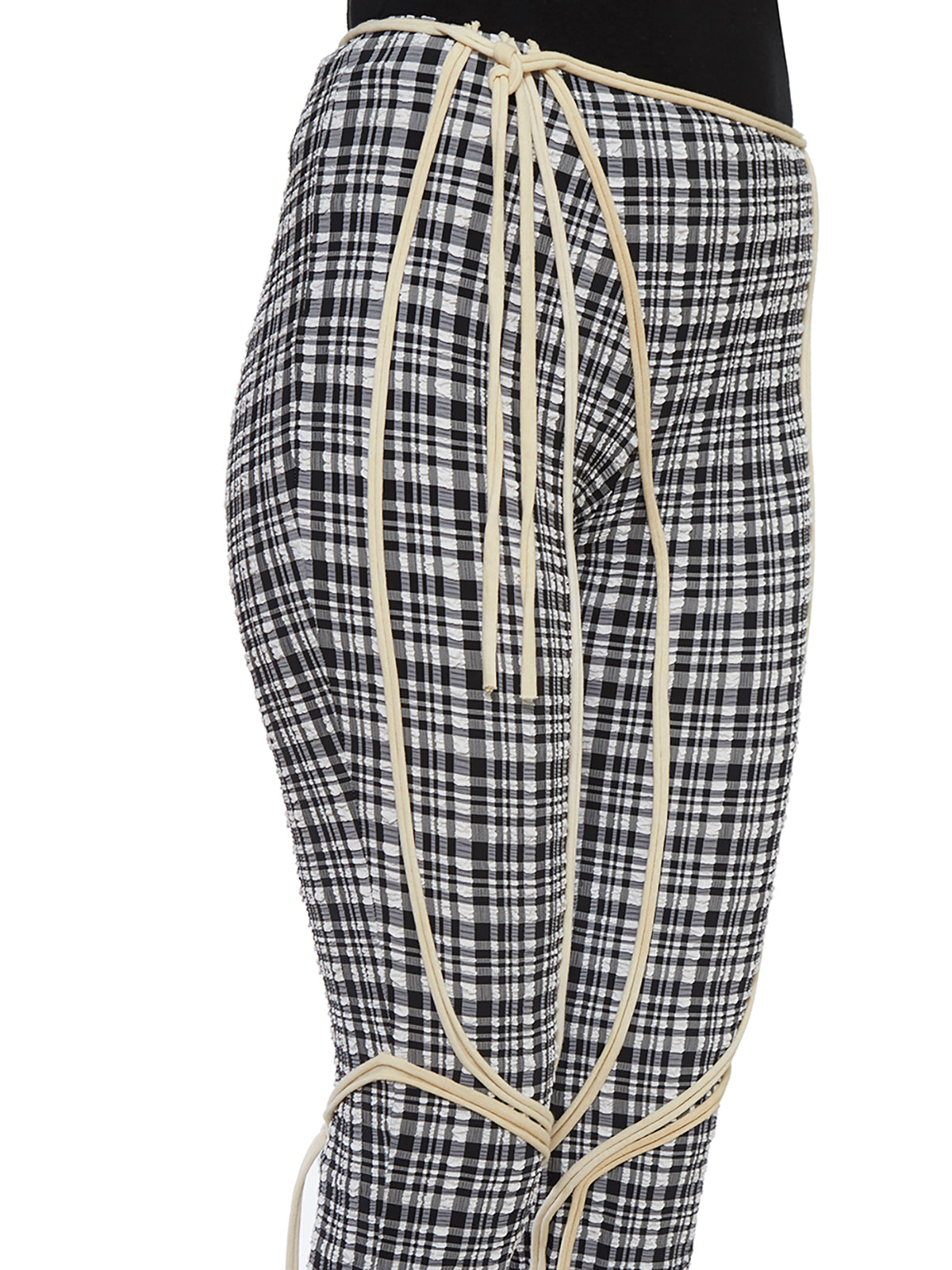 OTTOLINGER Stretch Nylon Trousers with Side Zip (Size 34)