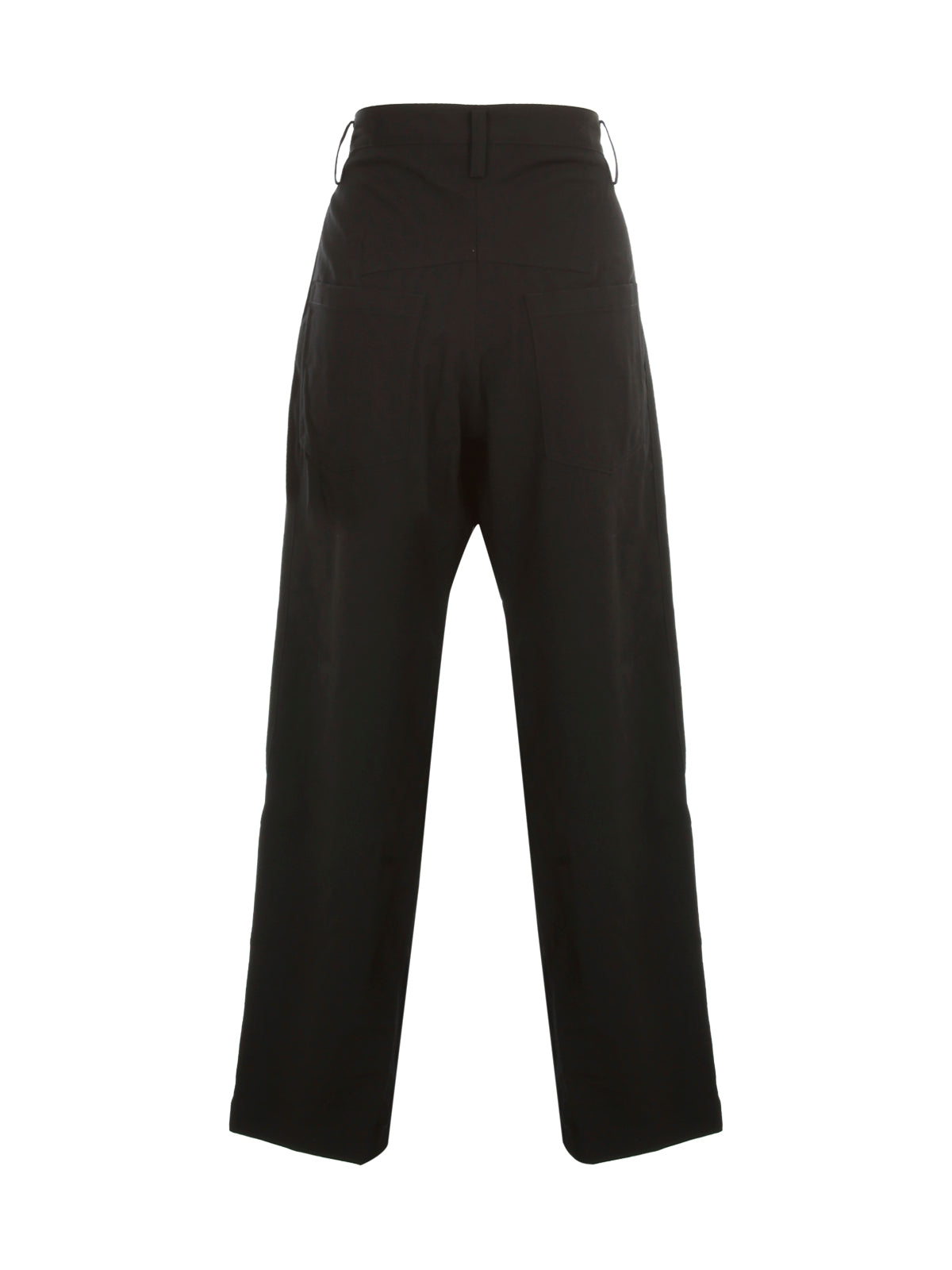 Y'S Cropped Side Stripe Gabardine Pants