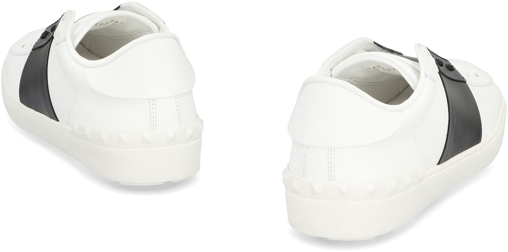VALENTINO GARAVANI Open Low-Top Leather Sneakers