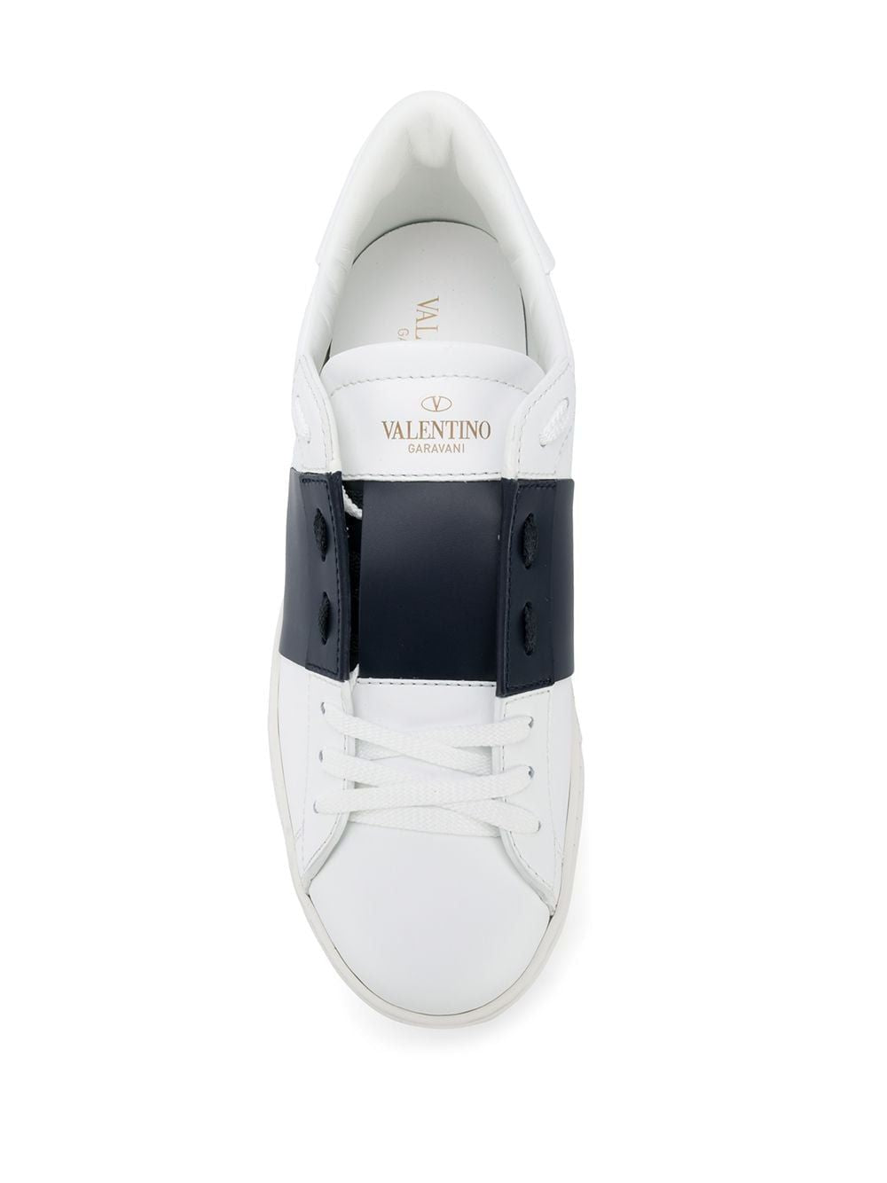 VALENTINO GARAVANI Open Leather Low-Top Sneaker for Men