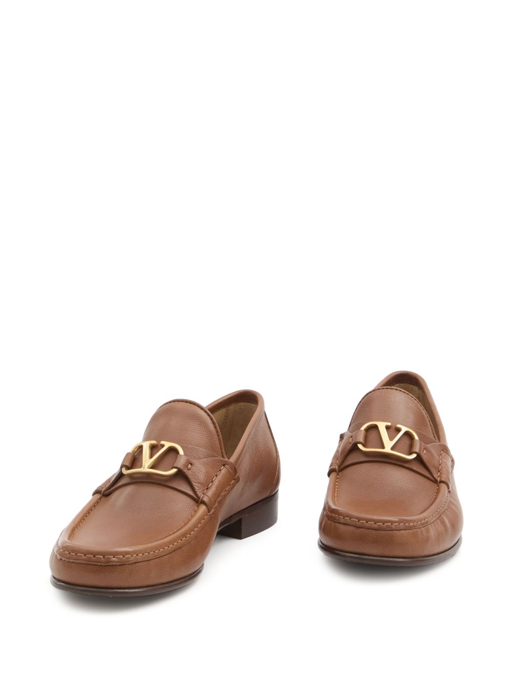 VALENTINO GARAVANI Signature Leather Loafers for Men