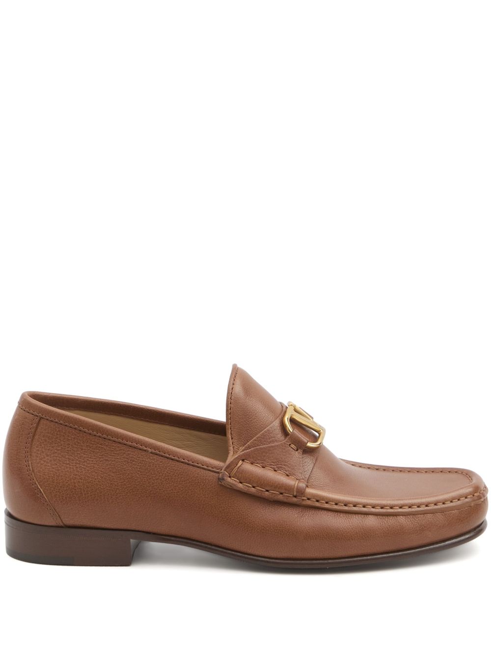 VALENTINO GARAVANI Signature Leather Loafers for Men