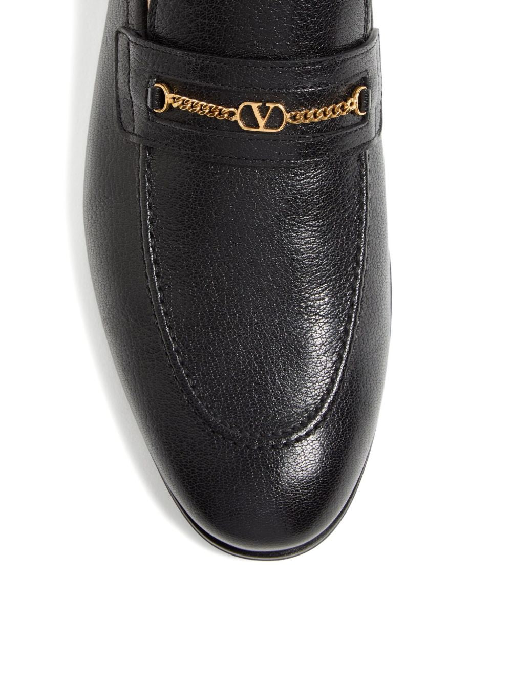 VALENTINO GARAVANI Signature Leather Loafers for Men