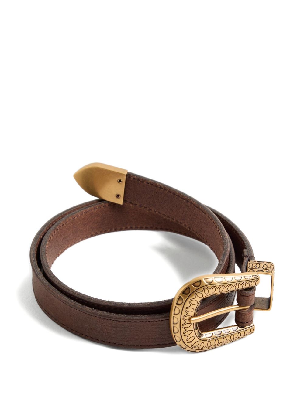 VALENTINO GARAVANI Signature Leather Belt for Men
