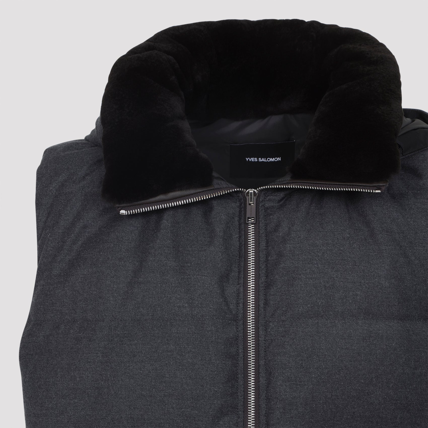 YVES SALOMON Luxury Men's Waistcoat - Smart Elegance for Fall/Winter 25/26