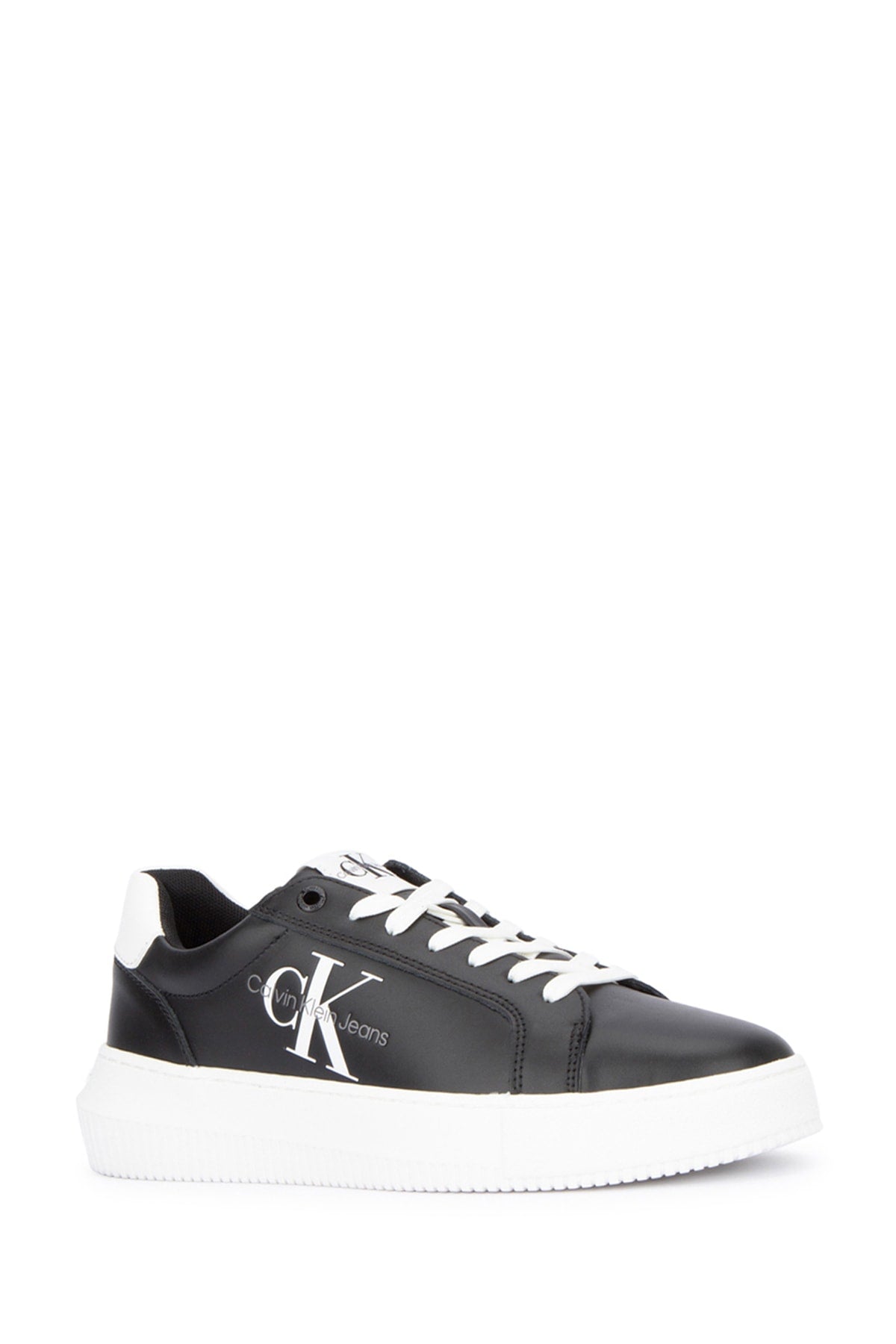 CALVIN KLEIN Elegant Women's Leather Sneakers - FW24