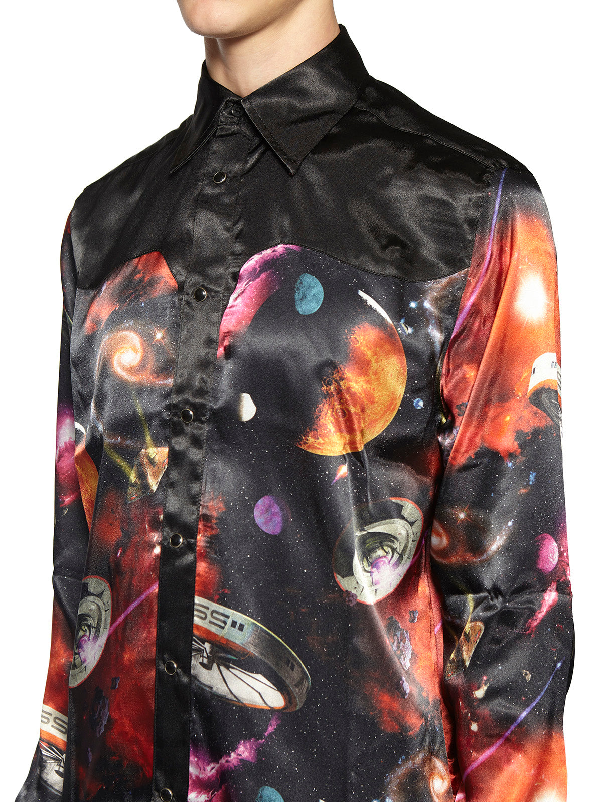 SSS WORLD CORP. All Over Patterned Shirt - Size M