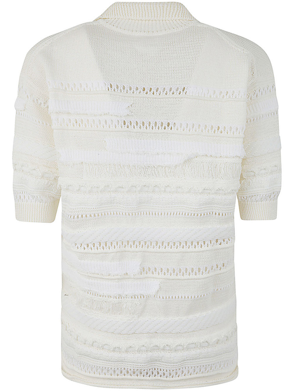 Y'S Half Sleeve Pullover with Collar