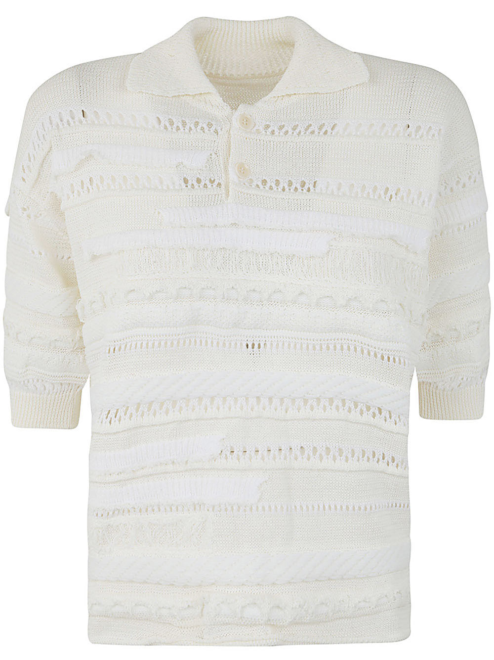 Y'S Half Sleeve Pullover with Collar