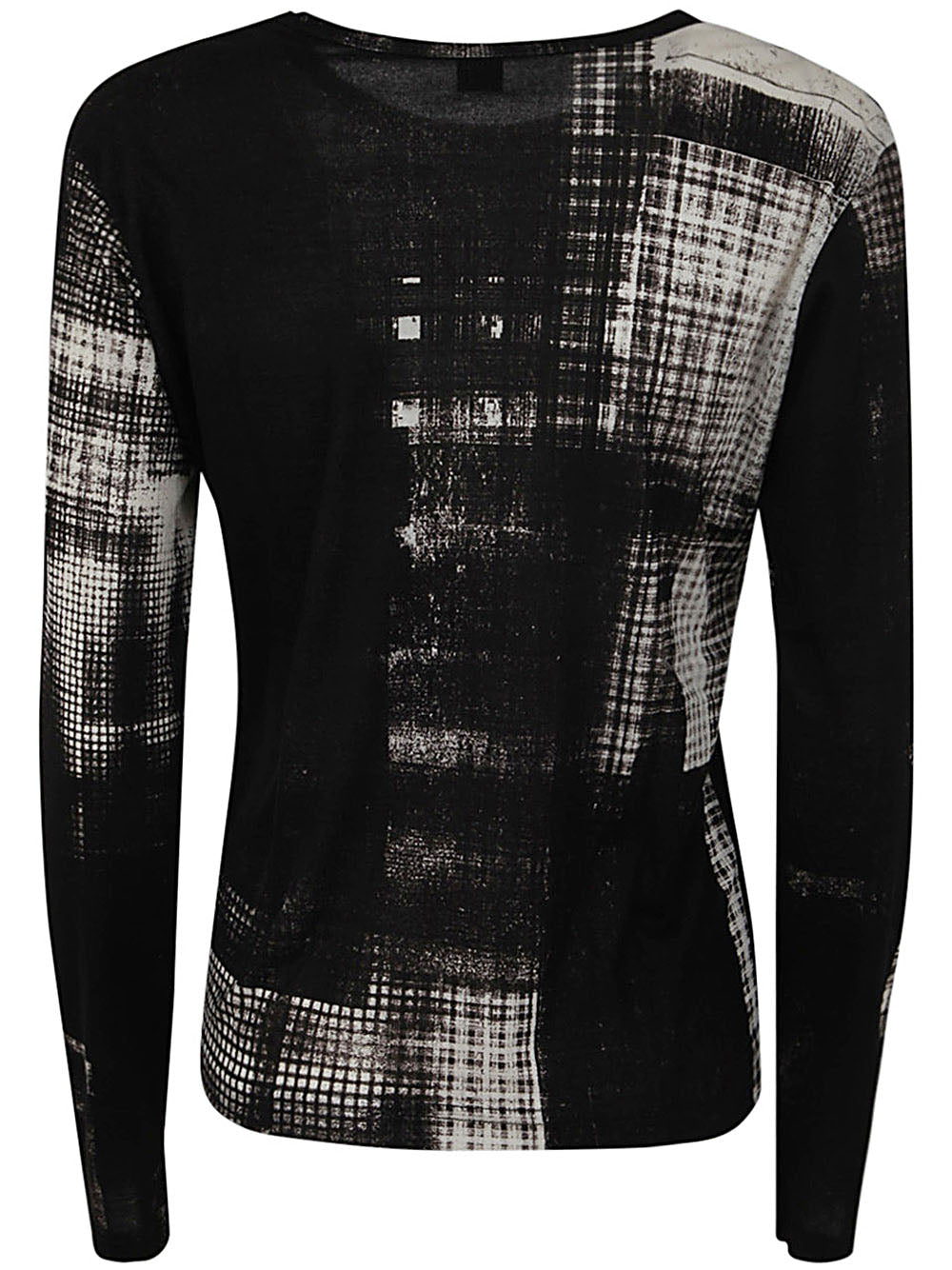 Y'S Women's Round Neck Long Sleeve T-Shirt