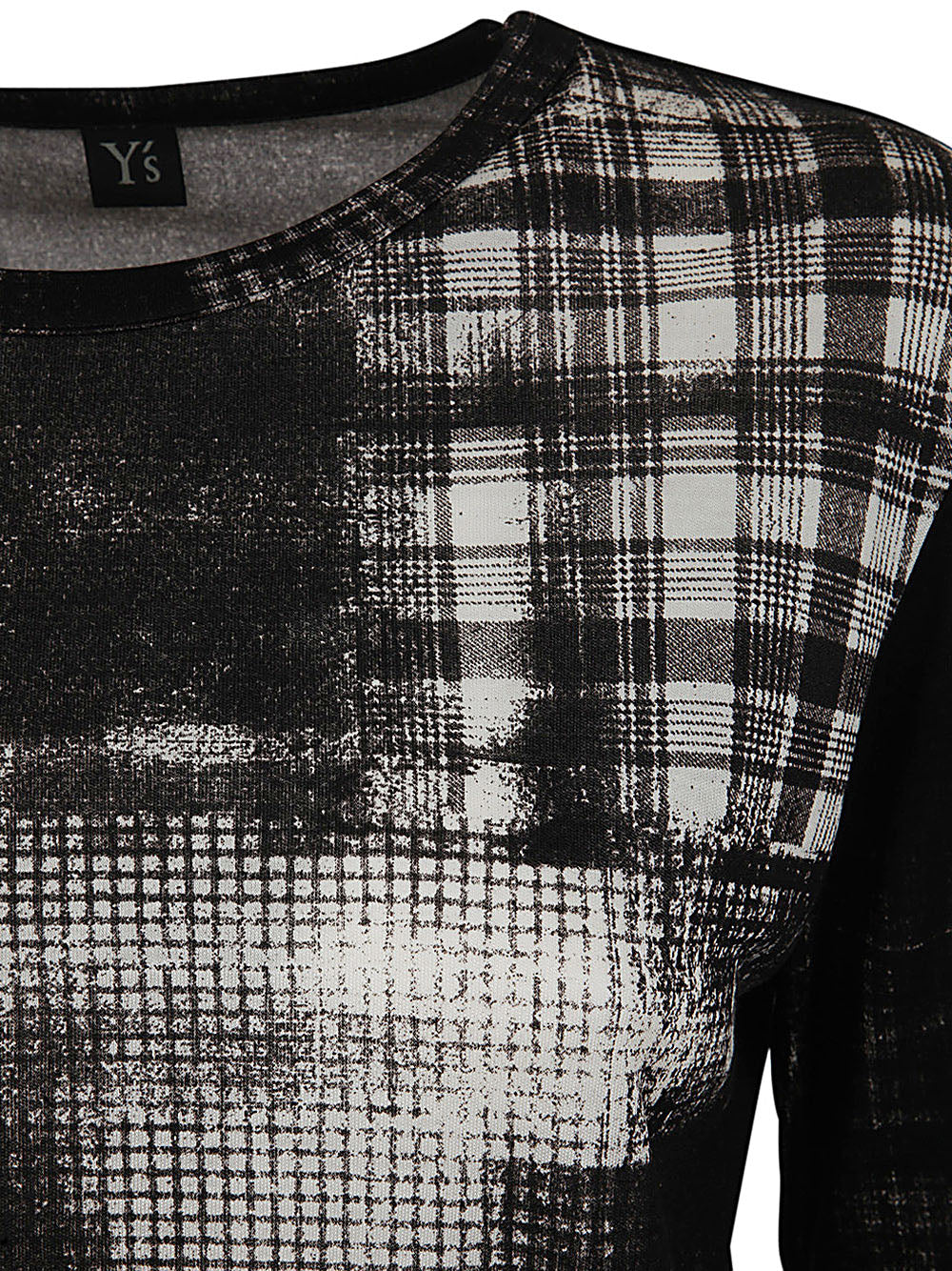 Y'S Women's Round Neck Long Sleeve T-Shirt