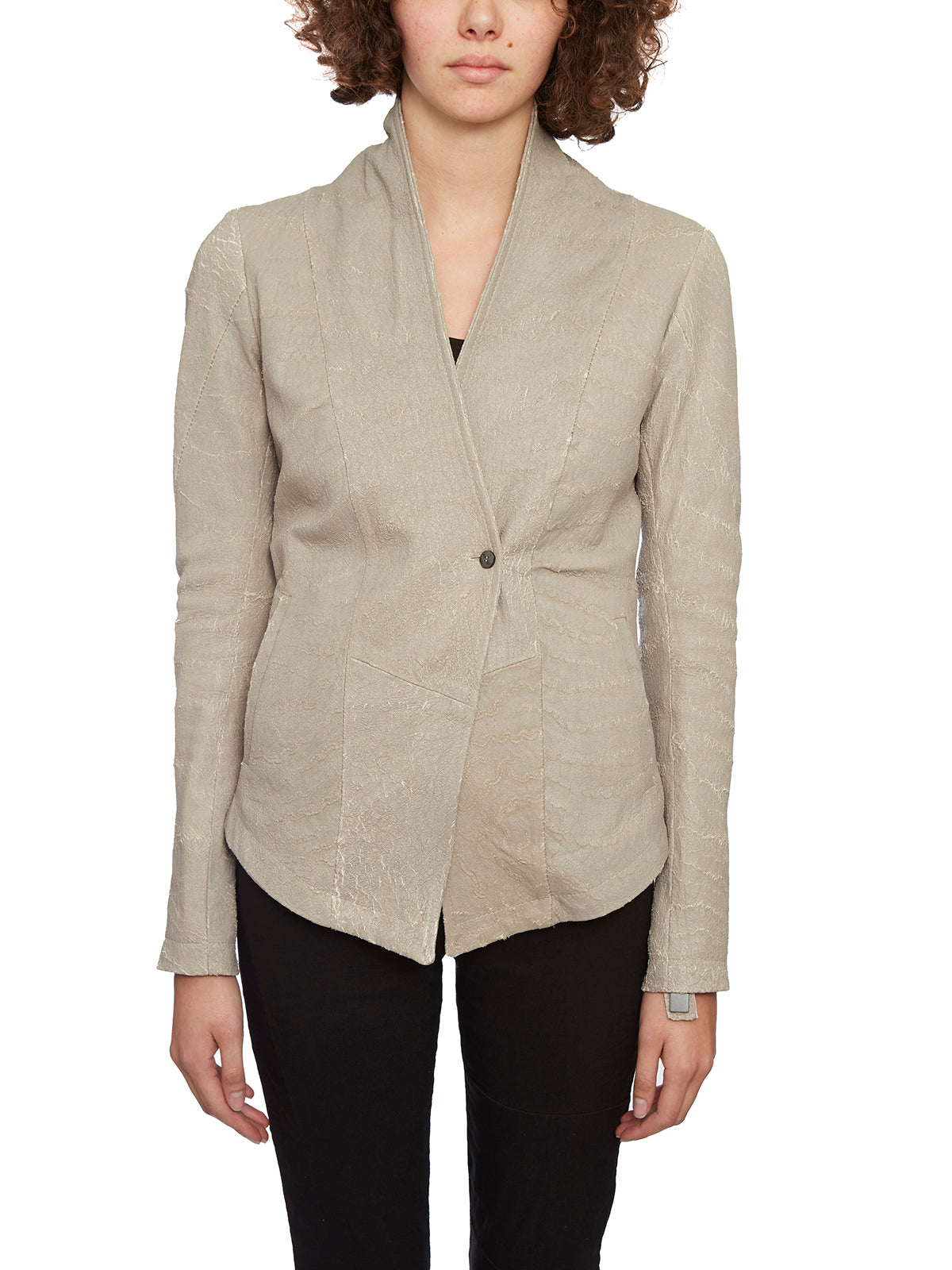 10SEI0OTTO Luxe Leather Mini Blaze Jacket - Women's Size S