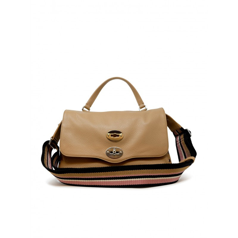 ZANELLATO Postman Daily Giorno M Leather Handbag 35.5x24x17 cm