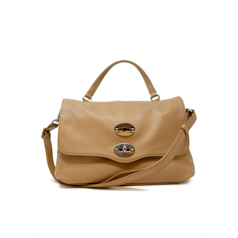 ZANELLATO Postman Daily Giorno M Leather Handbag 35.5x24x17 cm