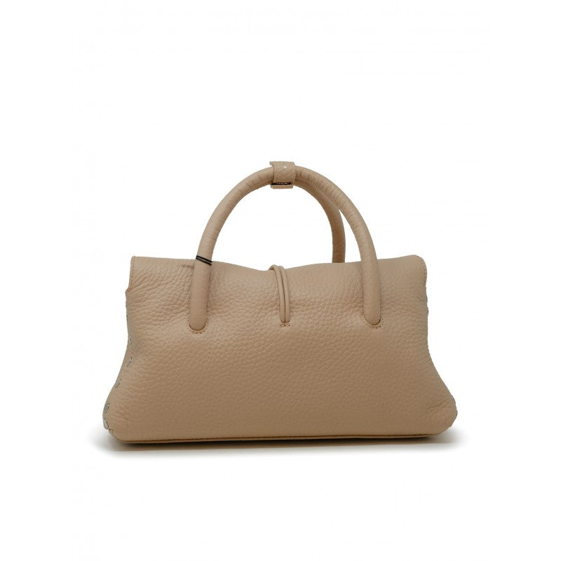 ZANELLATO Leather Handbag with Dotted Detail