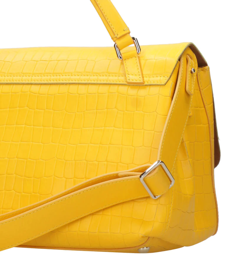 ZANELLATO Mini Crocodile Embossed Handbag for Women