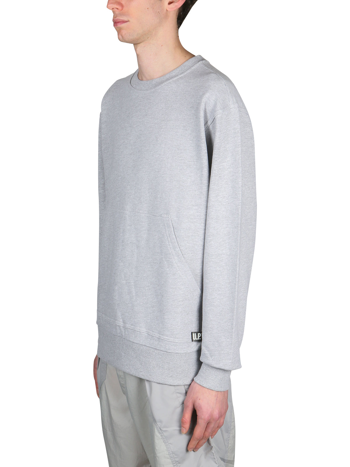 U.P.W.W. Crewneck Sweatshirt with Stylish Inserts - Men's
