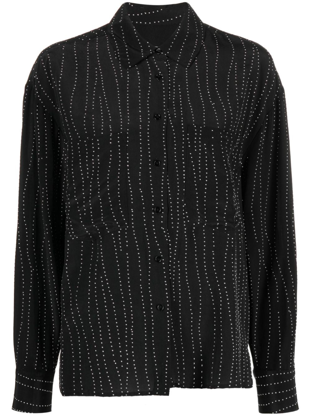 IRO Studded Long Sleeve Shirt