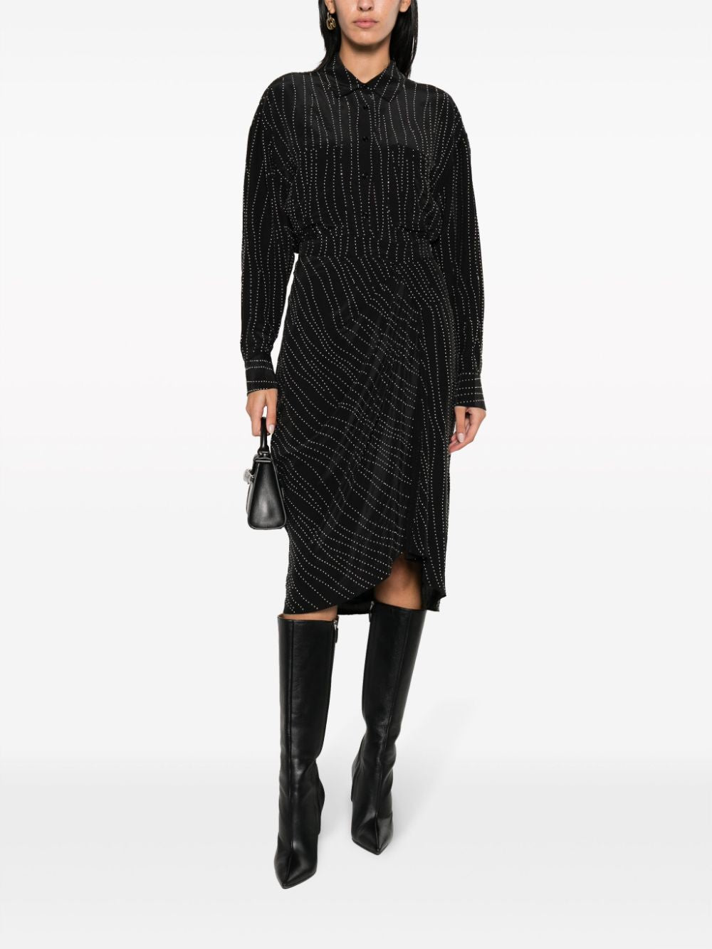 IRO Studded Long Sleeve Shirt