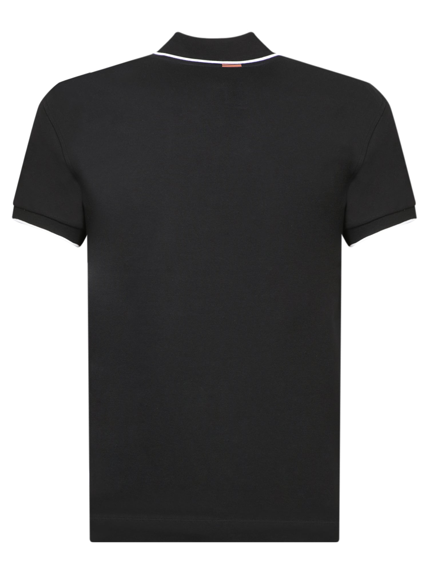 ZEGNA Sports Elegance Black Mini Polo for Men