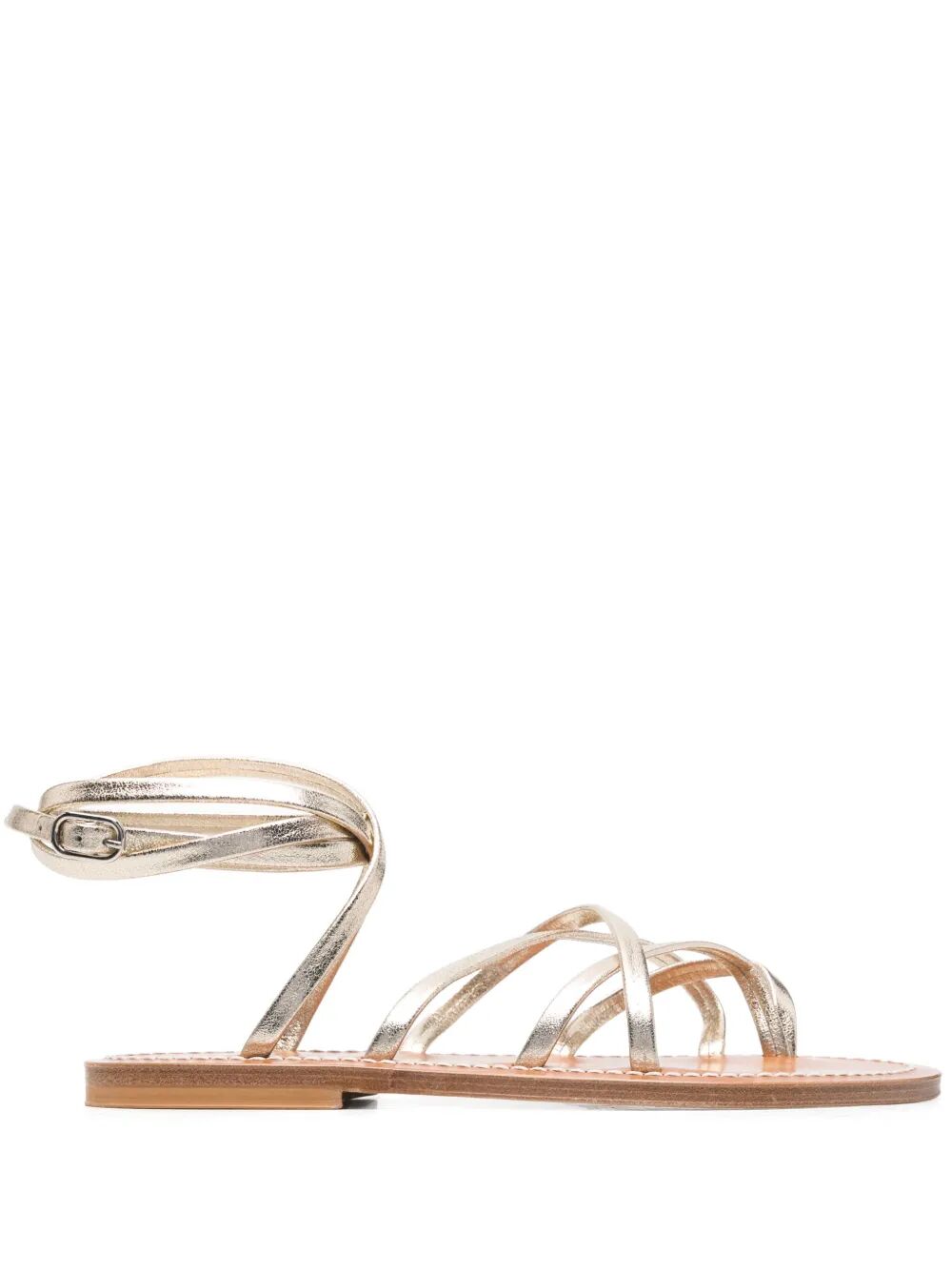 KJACQUES Chic Metallic Sandals for Women