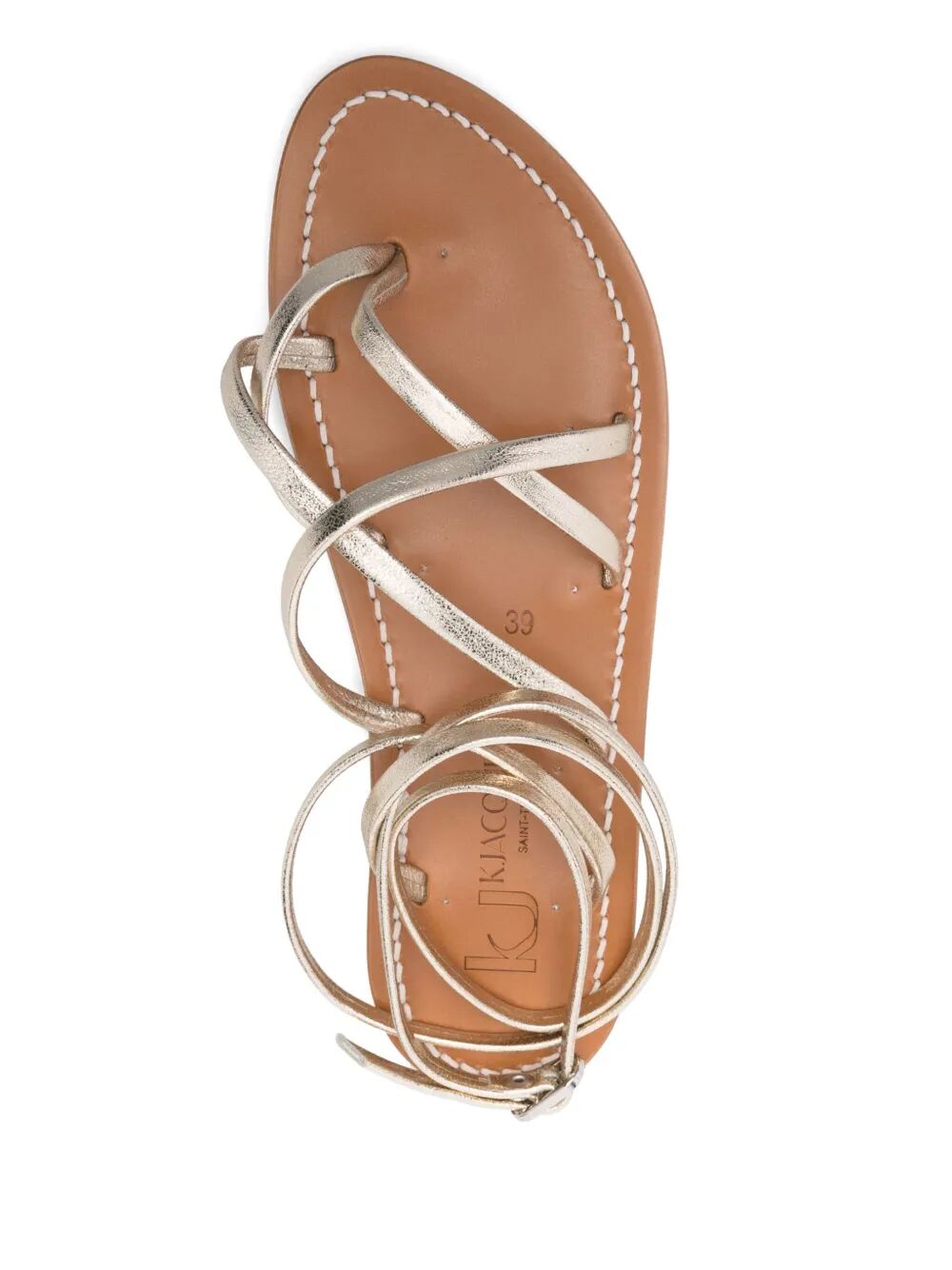 KJACQUES Chic Metallic Sandals for Women