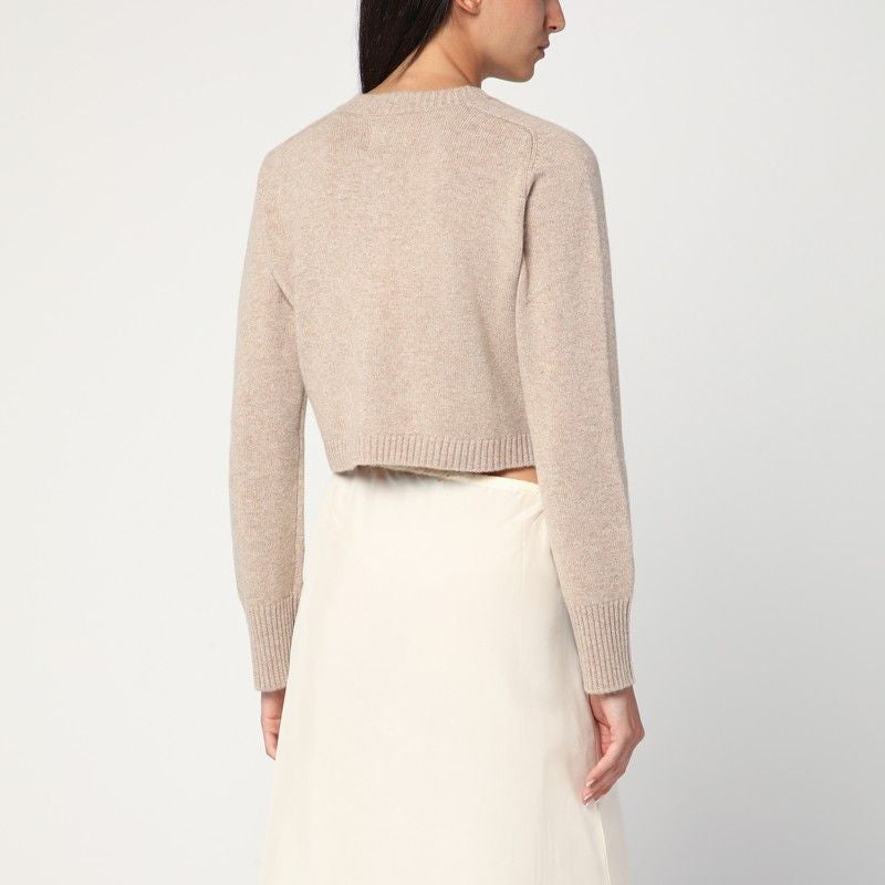 LOULOU STUDIO Cropped Cashmere Cardigan for Women - FW25 Collection