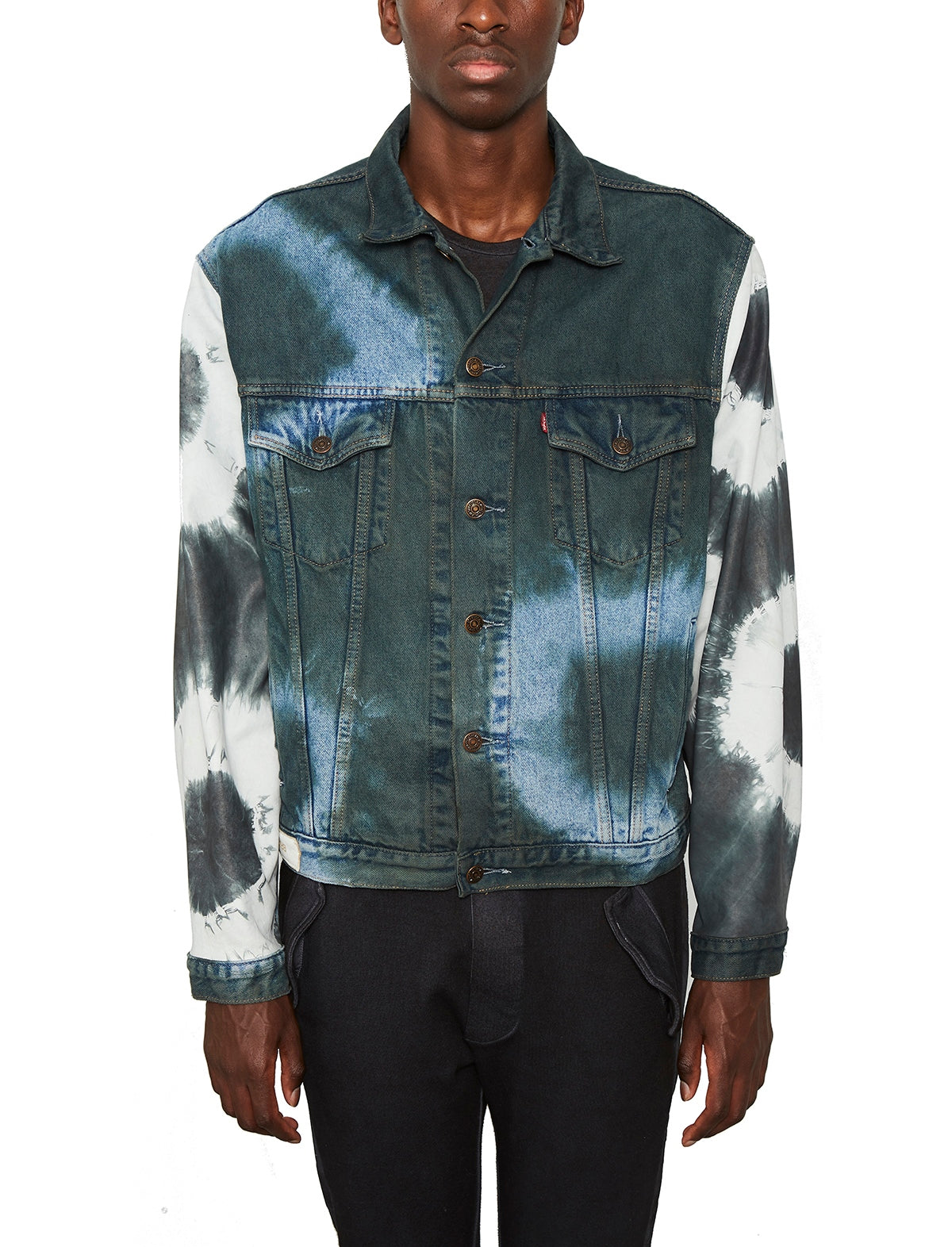 GIORGIO BRATO Trendy Jeans and Leather Jacket Size L