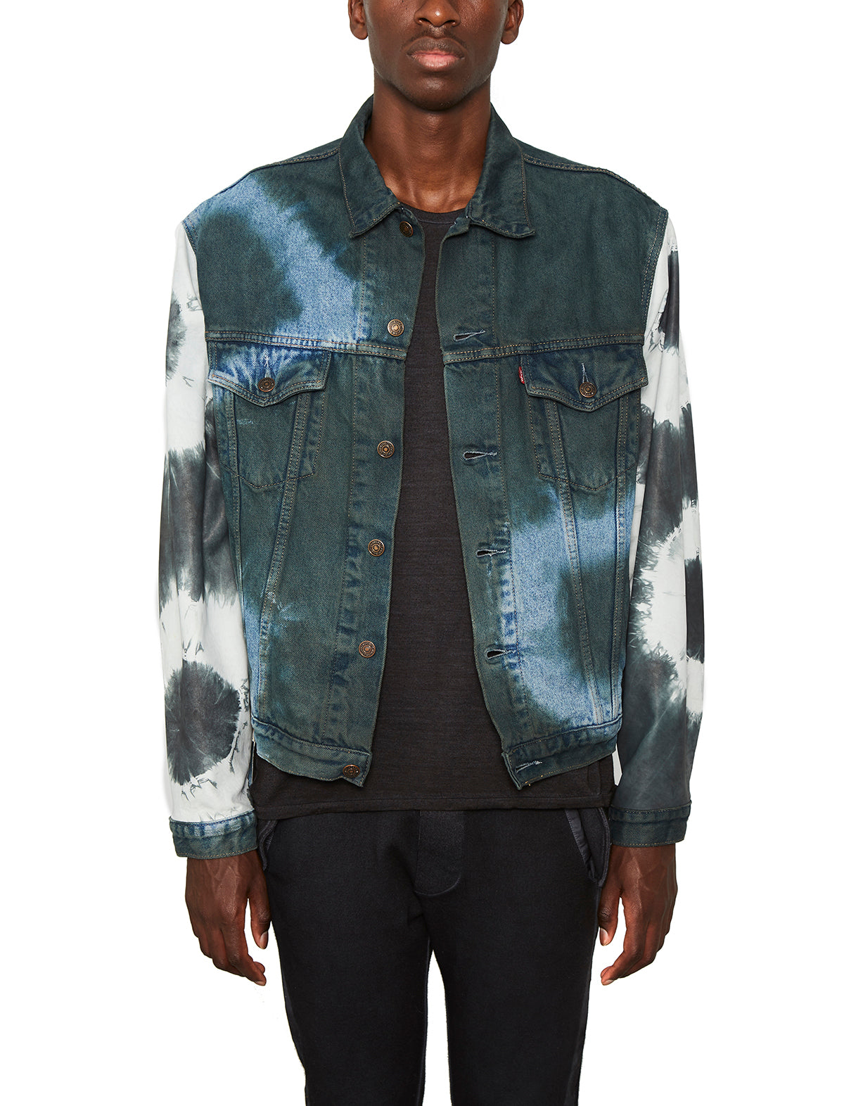 GIORGIO BRATO Trendy Jeans and Leather Jacket Size L