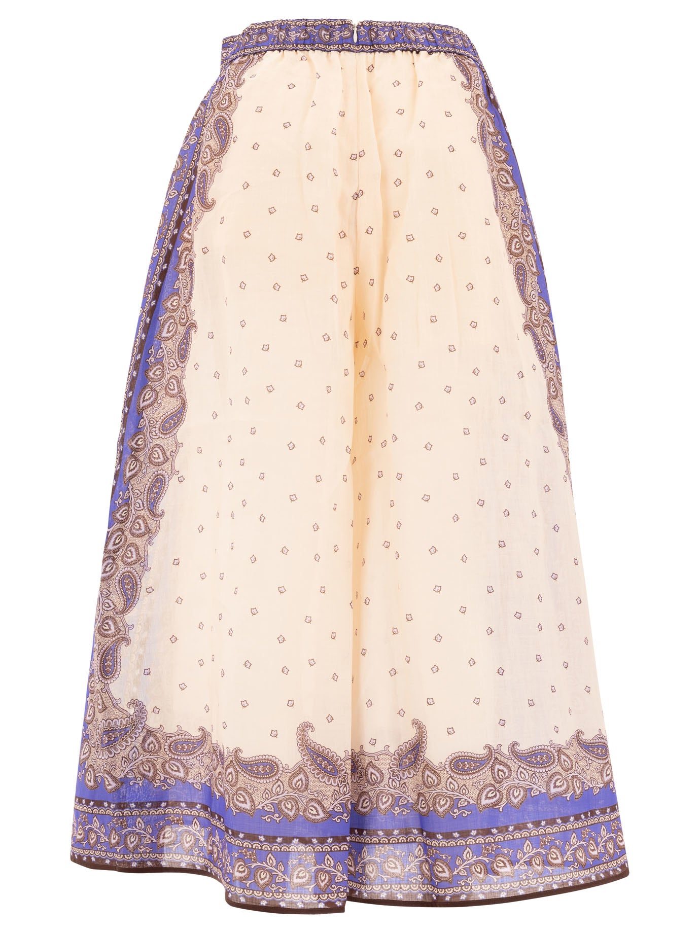 ZIMMERMANN Wide Leg Cropped Pant - SS25