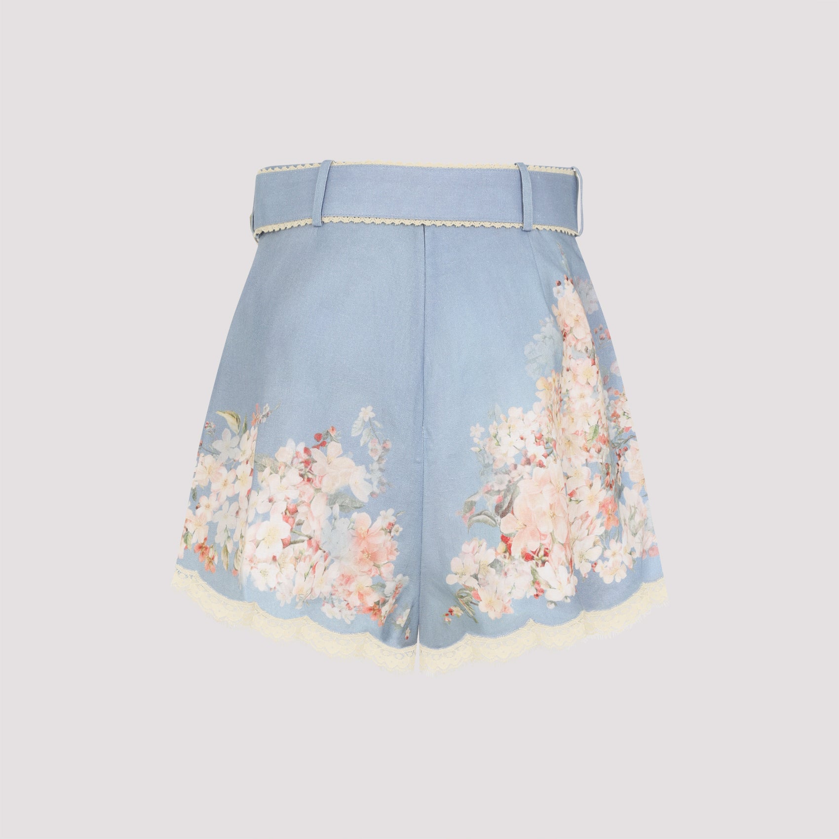 ZIMMERMANN Bermudas with Botanical Floral Print