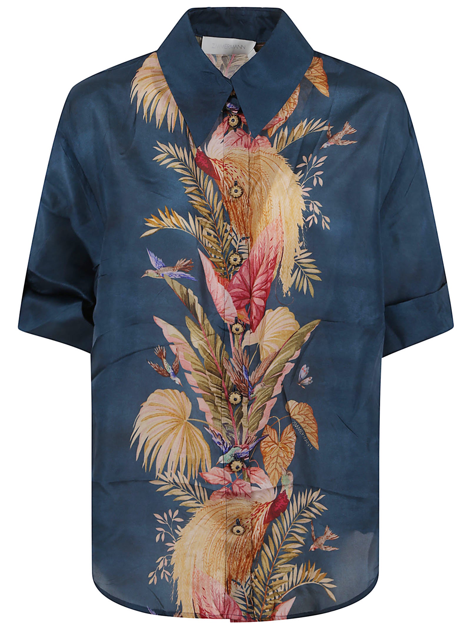 ZIMMERMANN Elegant Silk Shirt for Women - Perfect for Sophisticated Occasions