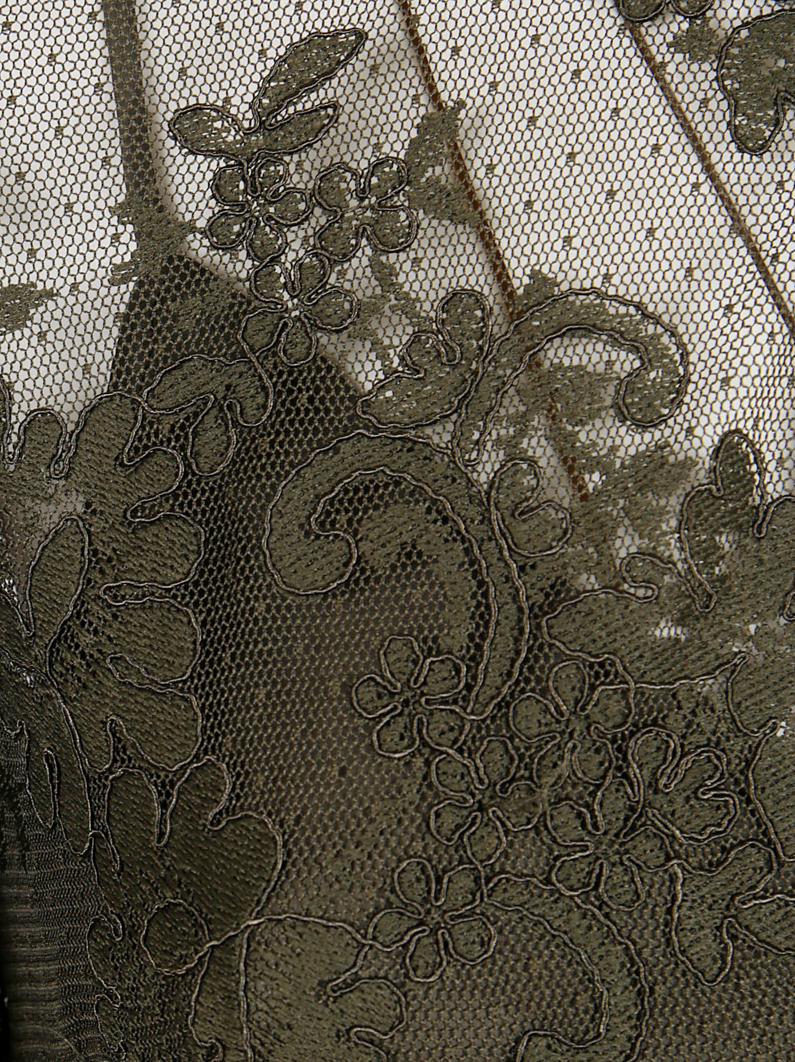 ZIMMERMANN Memento Lace Dress with Puff Sleeves