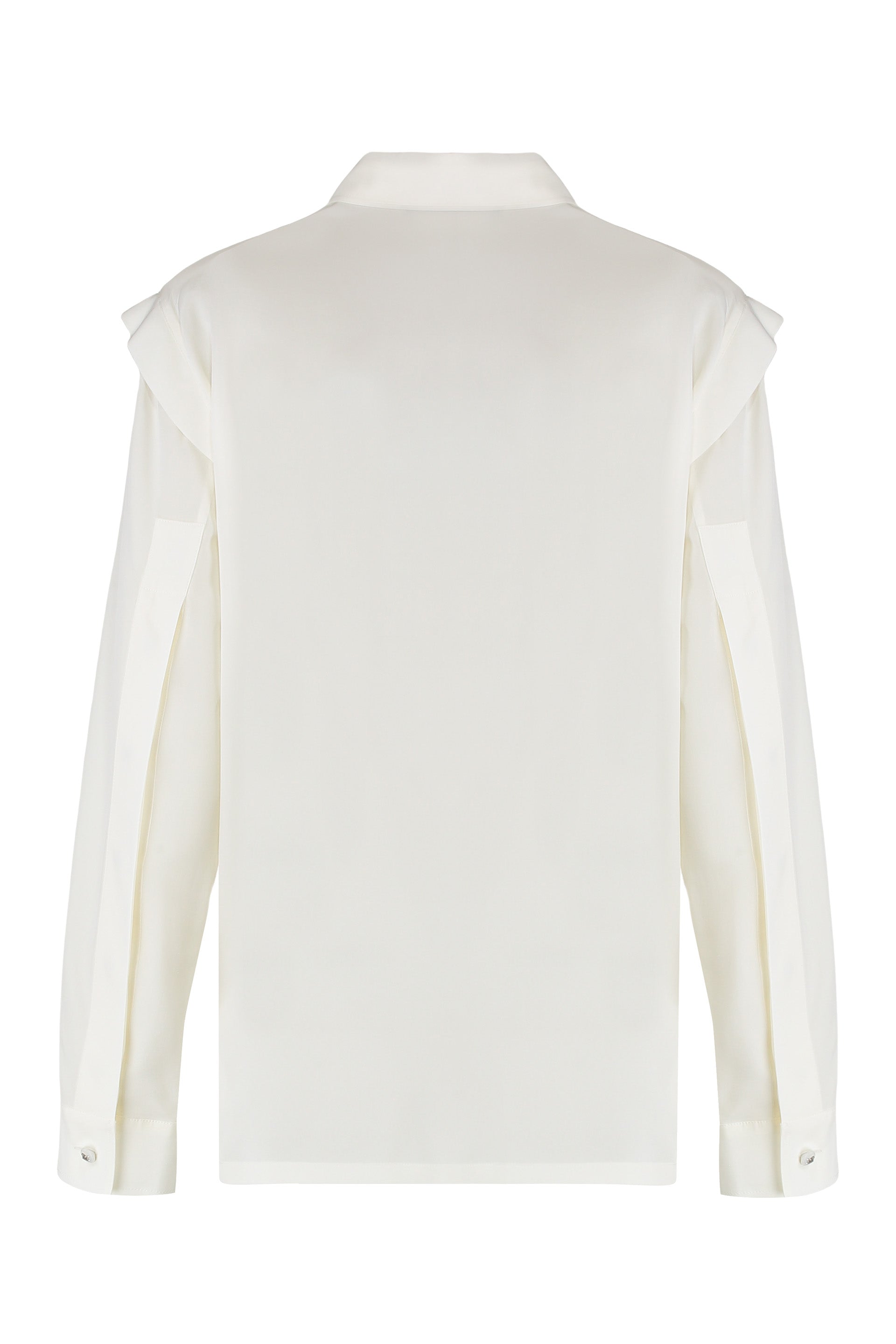 MAX MARA Silk Shirt with Side Slits