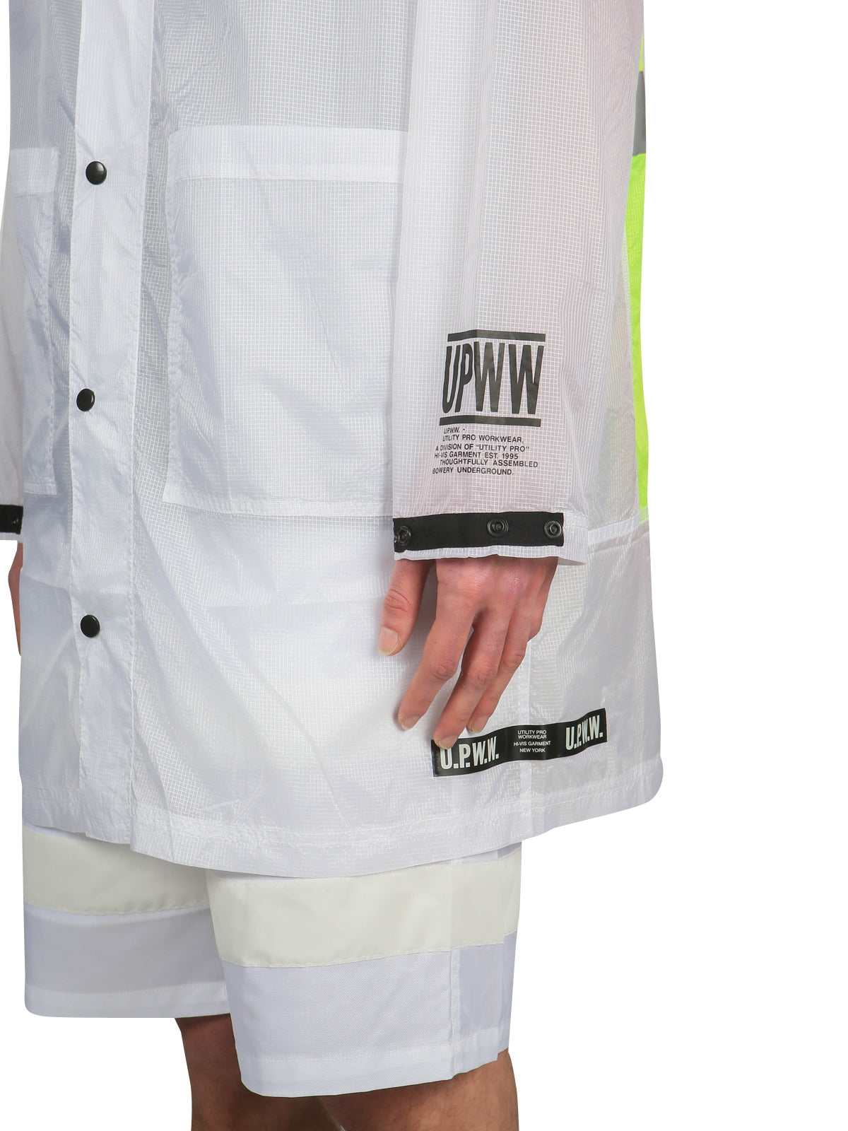 U.P.W.W. Men's Nylon Parka Jacket