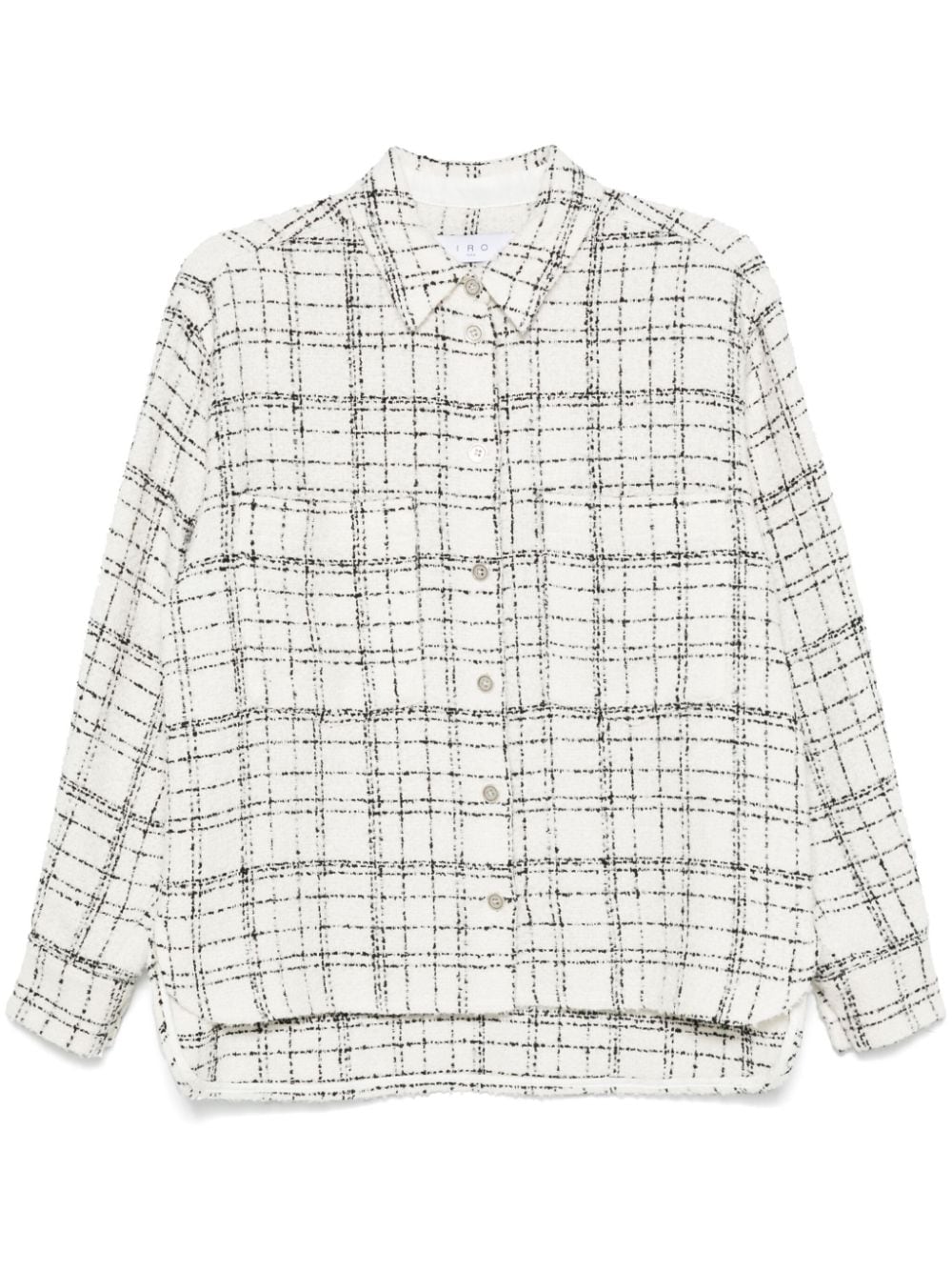 IRO Tweed Bouclé Construction Shirt