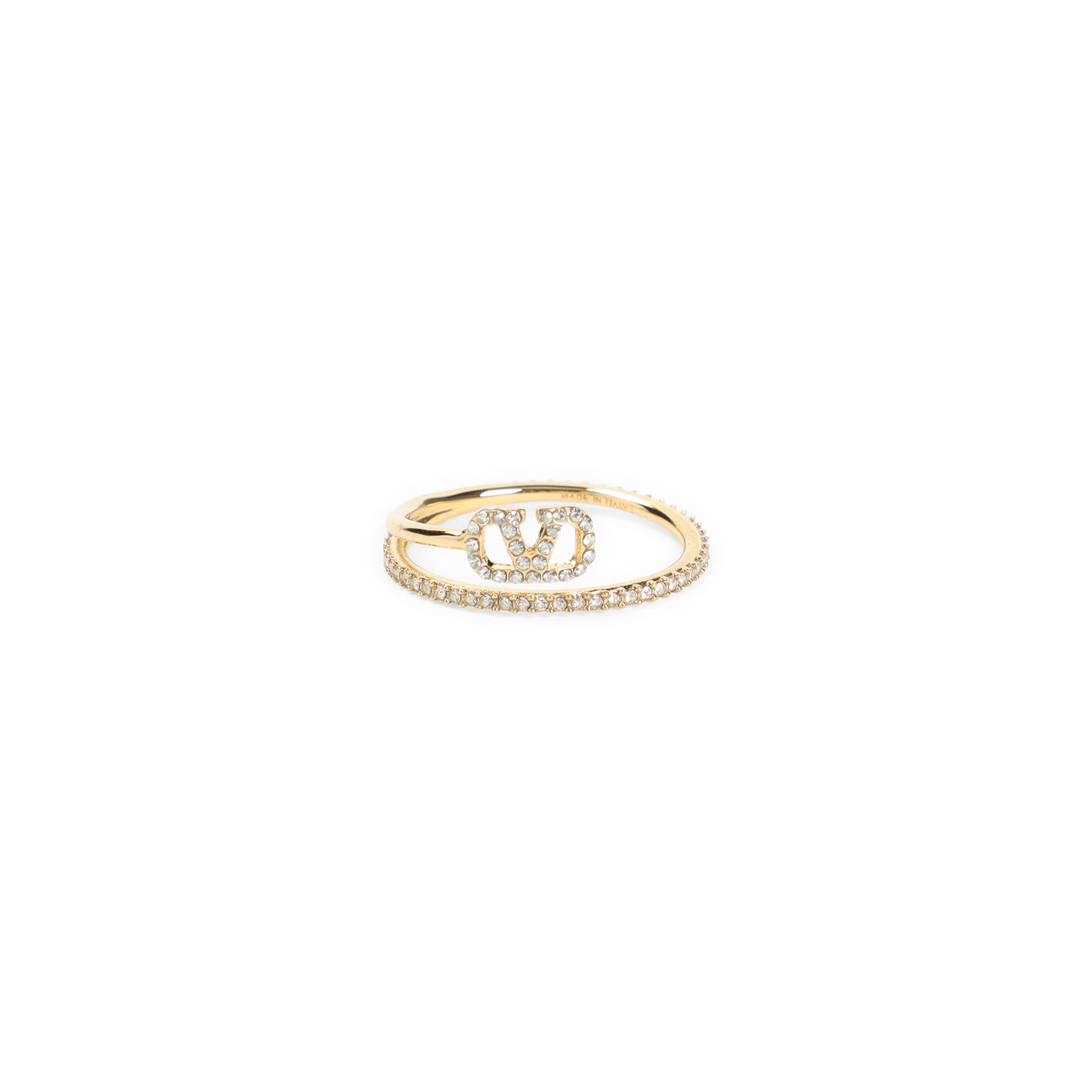 VALENTINO GARAVANI Elegant Brass Ring for Women - FW25 Collection