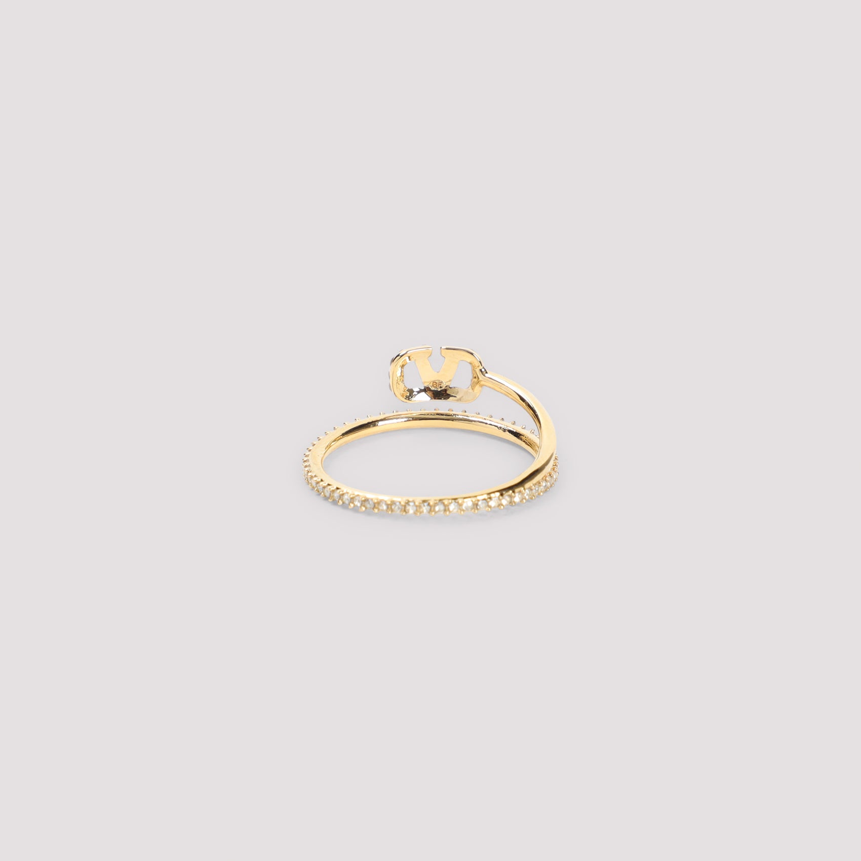 VALENTINO GARAVANI Elegant Brass Ring for Women - FW25 Collection