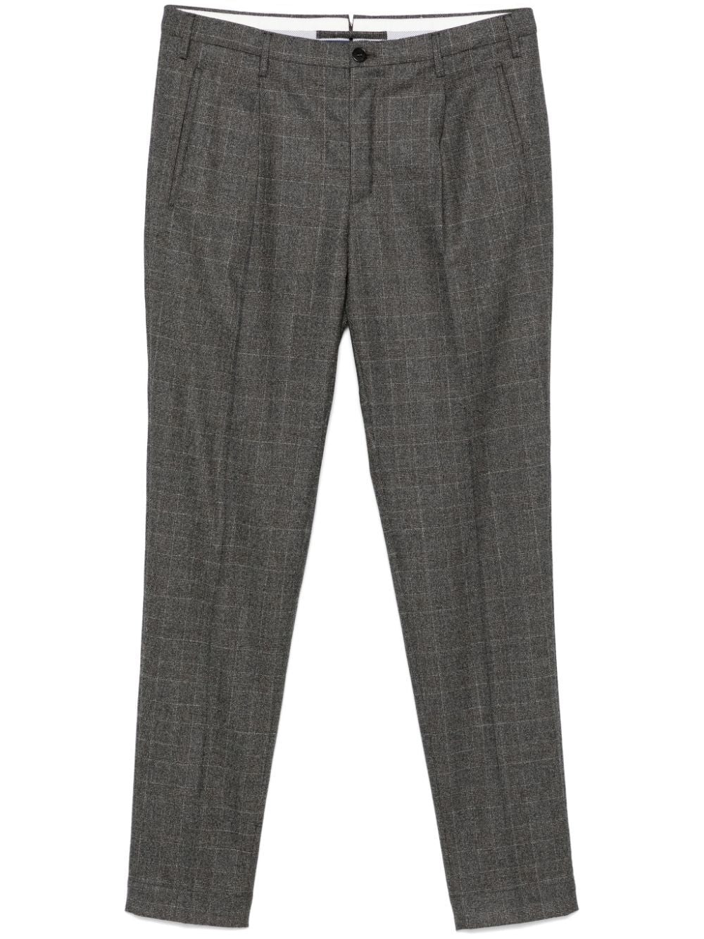 INCOTEX Men's 100% Wool Trousers for FW24 Season