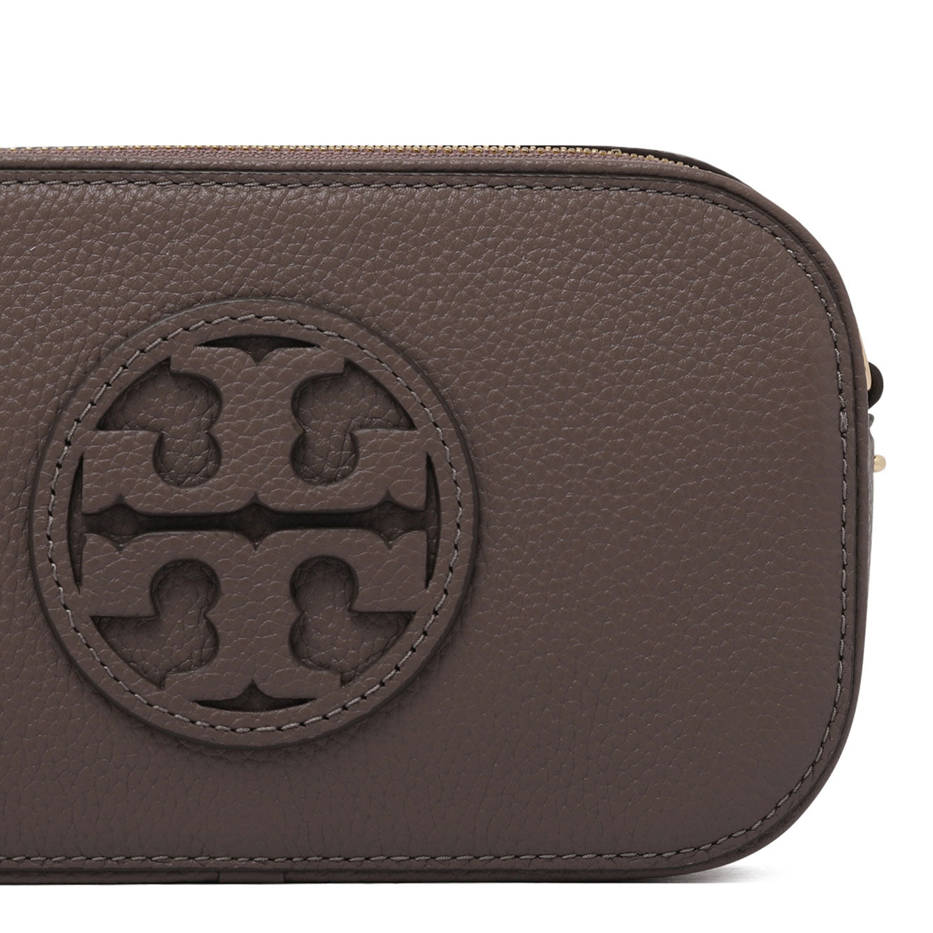 TORY BURCH Mini Clam Shell Lamb Leather Handbag